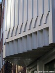 Detail houtwerk erker Vechtstraat.
<br/>
Gert-Jan Lobbes, 2016